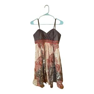 $258 NWT BCBG Maxazria Boho Strapless Dress Size 2